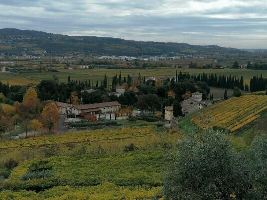 Villa Giona vista da Castelrotto