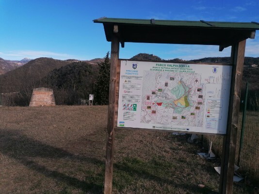 Mappa del Parco Valpolicella