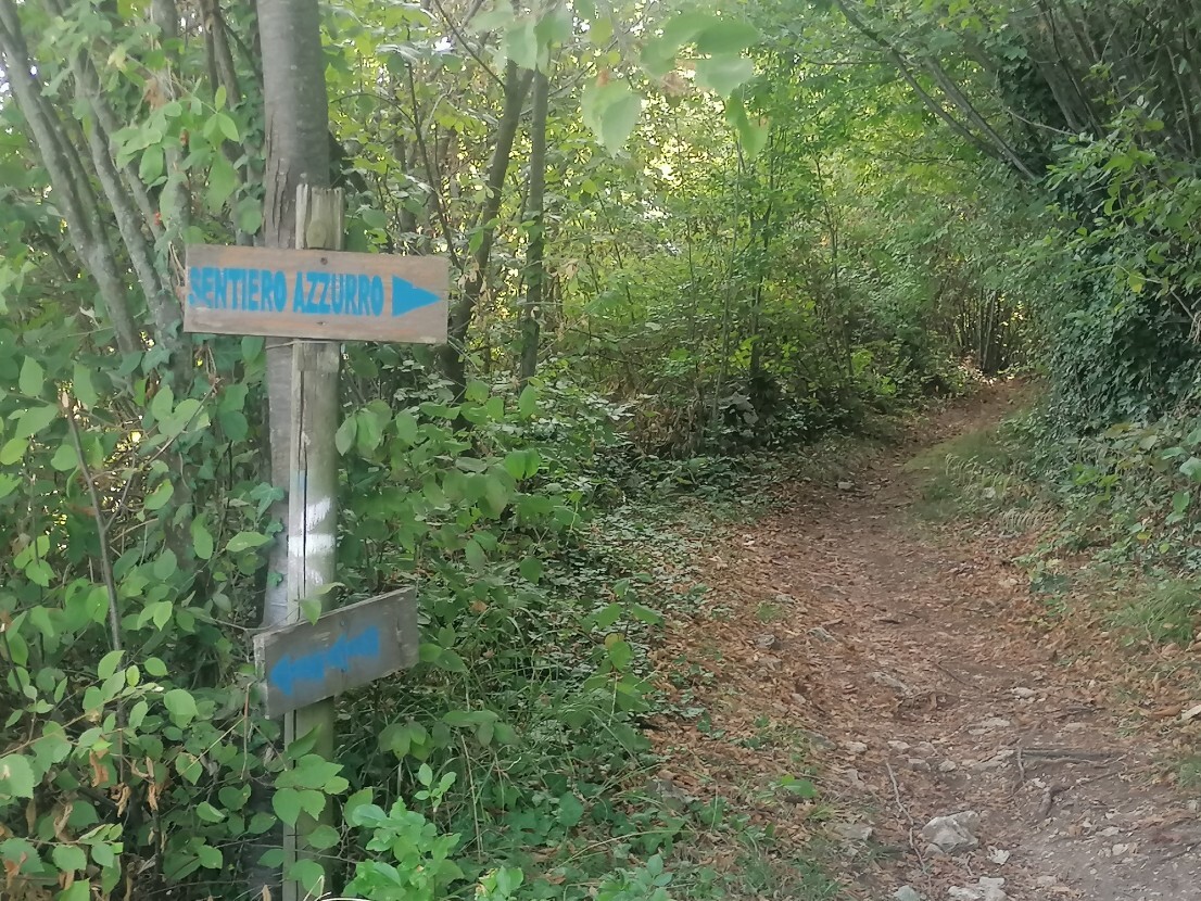 sentiero azzurro Breonio