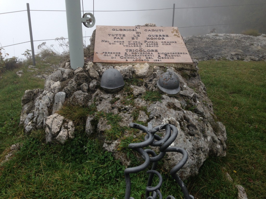 Monumento ai caduti Monte Cengio