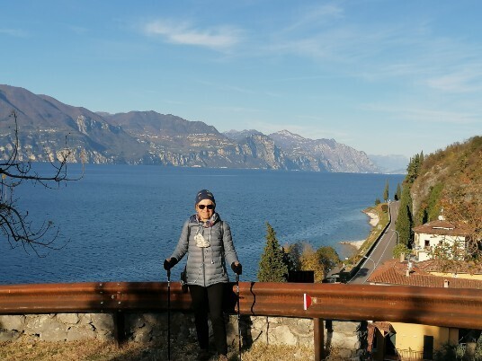 Anne e il lago di Garda  nord