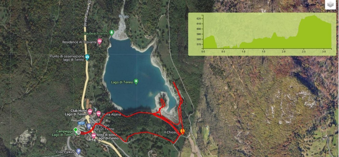 Lago di Tenno map