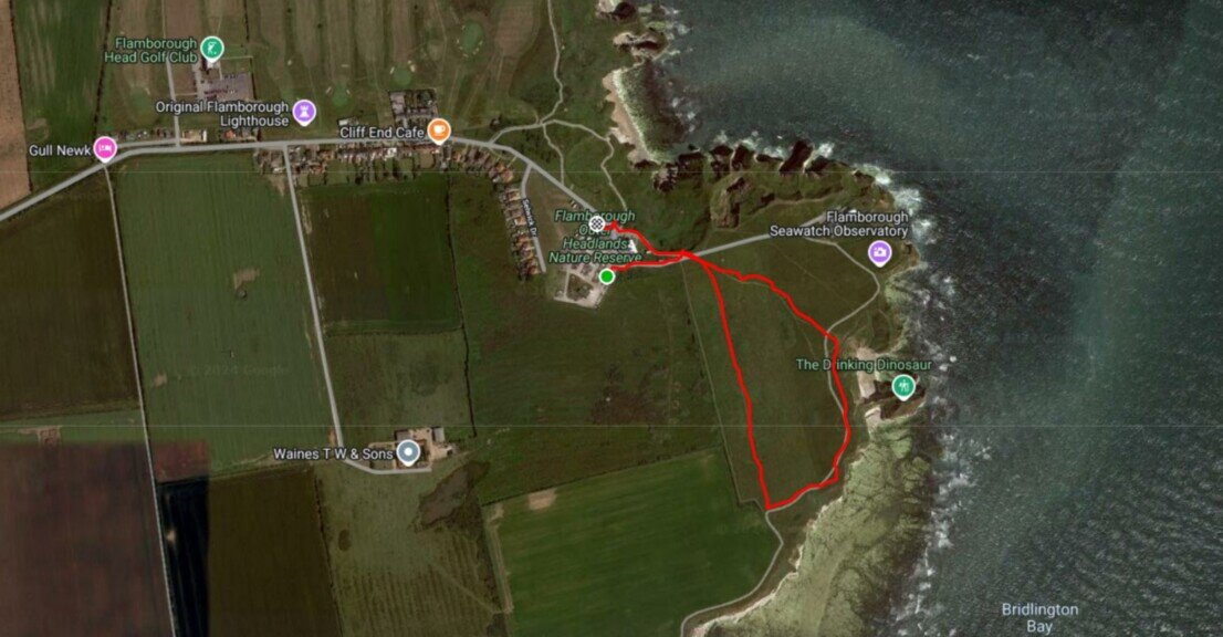 Mappa Flamborough HEADLANDS Mappa Flamborough HEADLANDS