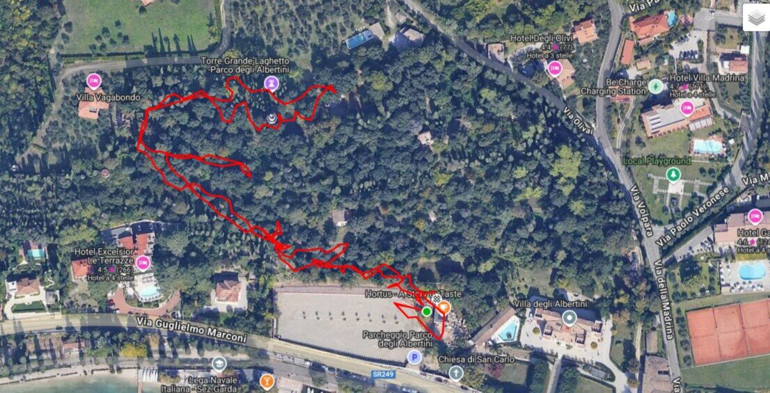 Mappa Nordic Walking Gerardo Pedemonte Mappa Nordic Walking Gerardo Pedemonte